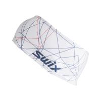 SWIX čelenka RACE WARM bílá/vzor 46571.00019