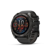 GARMIN FENIX 8 51mm AMOLED Sapphire Carbon Gray DLC Titanium / Black Band