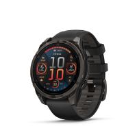 GARMIN FENIX 8 47mm AMOLED Sapphire Carbon Gray DLC Titanium / Black Band 010-02904-21