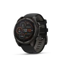 GARMIN FENIX 8 47mm SOLAR Sapphire Carbon Gray DLC Titanium / Black Band 010-02906-11