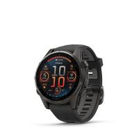 GARMIN FENIX 8 43mm AMOLED Sapphire Carbon Gray DLC Titanium / Black Band 010-02903-21